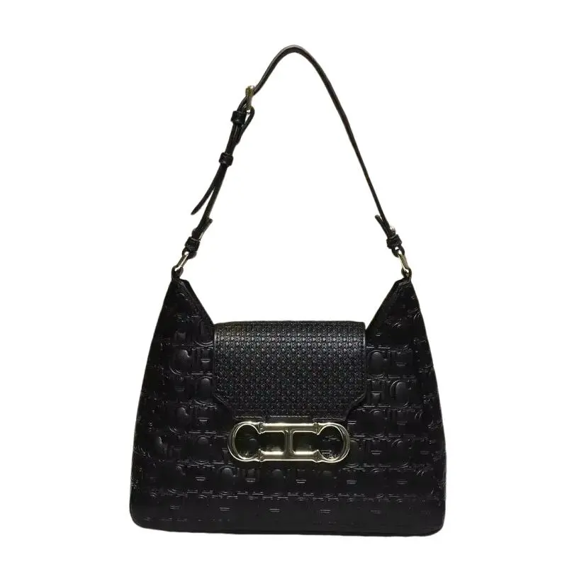 CH Luxury Brand Hardware Buckle Ladies Handbag Cell Phone Bag Adjustable Embossed Letter Fashion Ladies Shoulder Bag