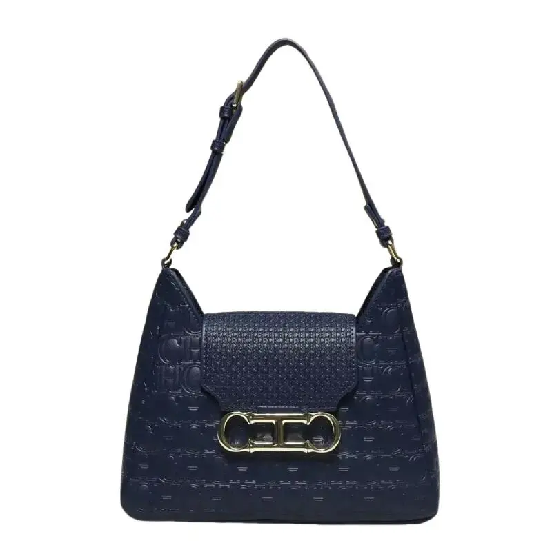 CH Luxury Brand Hardware Buckle Ladies Handbag Cell Phone Bag Adjustable Embossed Letter Fashion Ladies Shoulder Bag