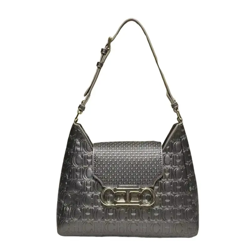 CH Luxury Brand Hardware Buckle Ladies Handbag Cell Phone Bag Adjustable Embossed Letter Fashion Ladies Shoulder Bag