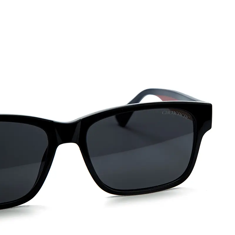 CH High-Quality Versatile Square Frame Casual Style Adult Sunglasses with a Premium Fashion Gradient Leg Style Sunglasses