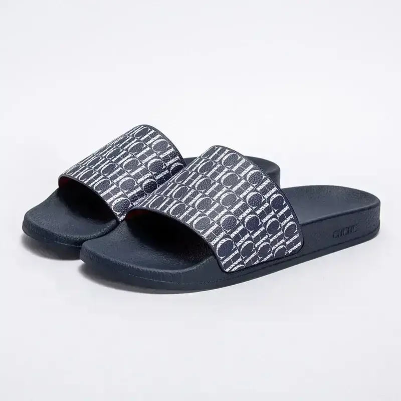 CH Women's Slippers New Fashion Letter Printed Flip Flops Beach Shoes Multi Scene Universal Women's Silicone Beach Shoes