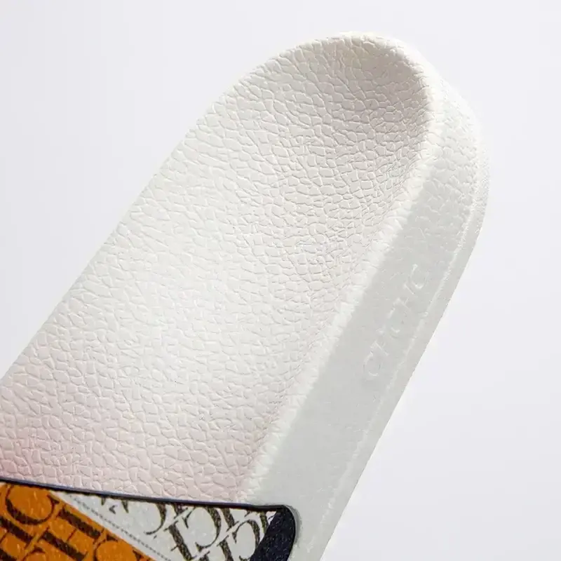 CH Women's Slippers New Fashion Letter Printed Flip Flops Beach Shoes Multi Scene Universal Women's Silicone Beach Shoes