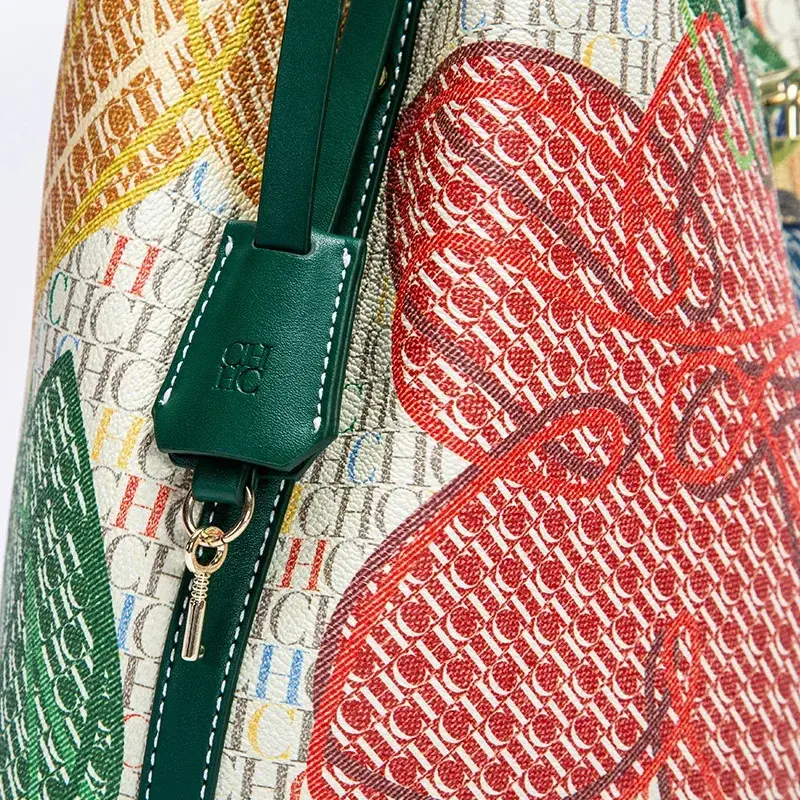 CH Banquet Bag Commuter Campus Vintage Crossbody Fashion Design Model Metal Accessories Clasp Ladies Shoulder Bag Luxury Brand