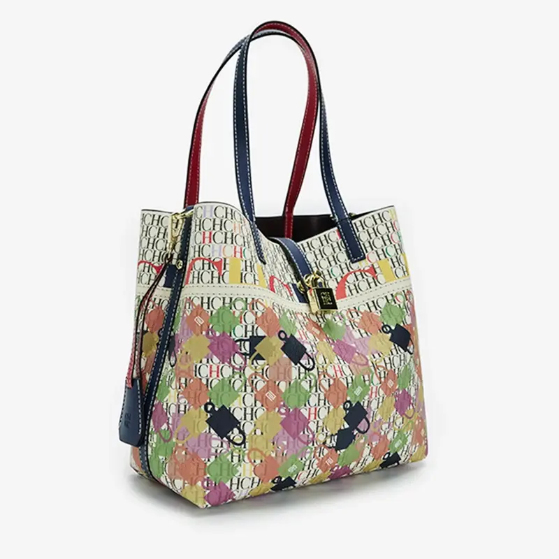 CH Shoulder Bag Can Be Crossbody High Brand Classic Pattern Letter Design Quality Elegant Fashion Women's Bag Large Capacity