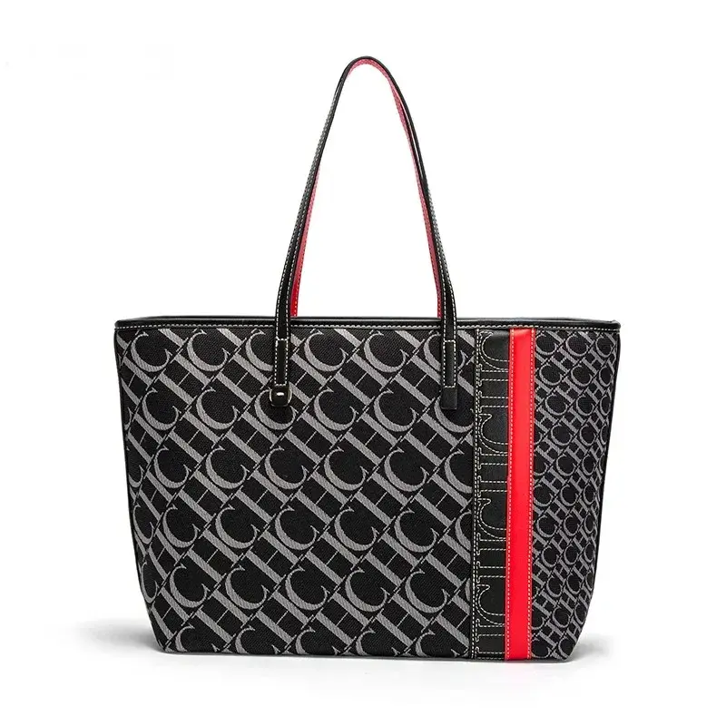 CH Fashion Classic Retro Ladies Premium New Shoulder Bag Dating Party Occasion Ladies Handbag Stripe Decoration High Quality
