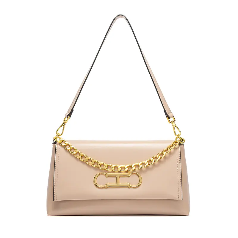 CH Women's Versatile Commuter Bags Pure Colour Simple Fashion Style Women's Crossbody Bags Large Capacity Women's Shoulder Bags