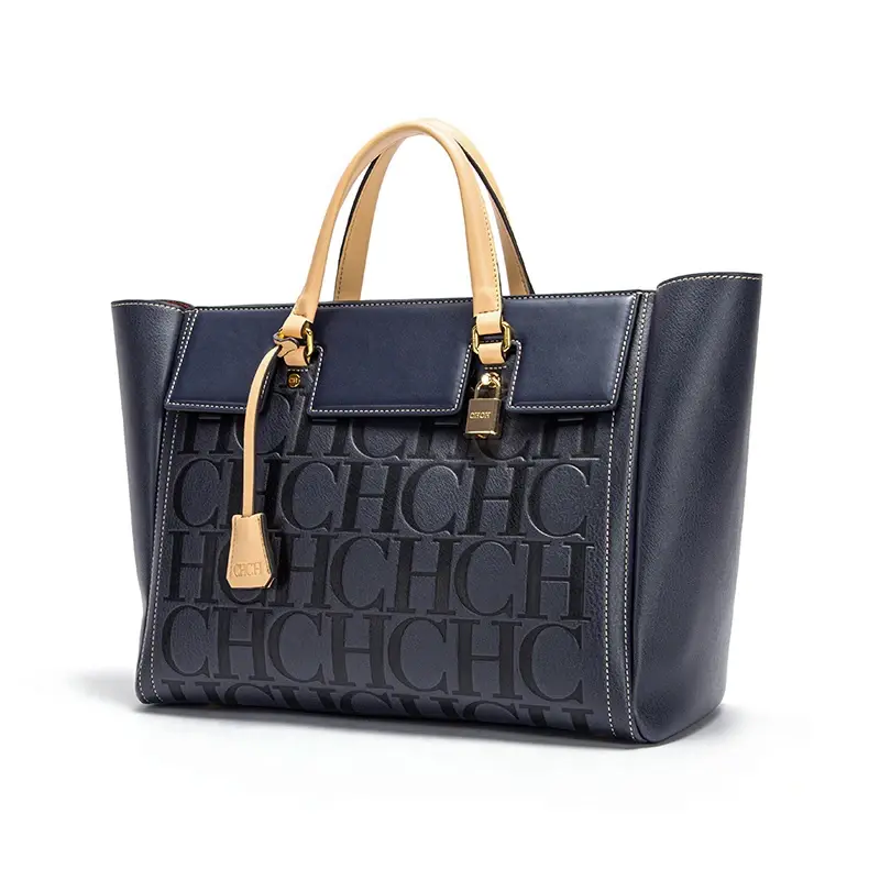 CH Women's Tote Bag High-end Daily Commuter Bag Temperament Women's Versatile Bag Fashion Letter Print Design Ladies Shoulder Ba