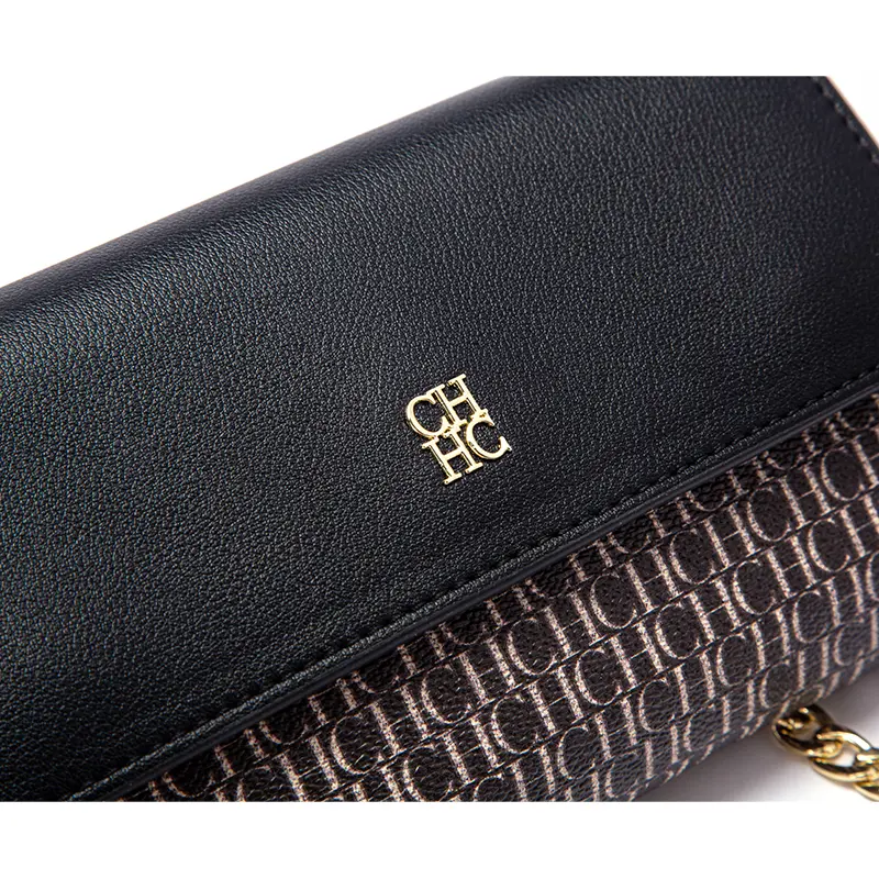 CH Ladies Chain Bag Multicolor Retro Simple Multifunctional Elegant Exquisite Chain Shoulder Strap Design Ladies Shoulder Bag
