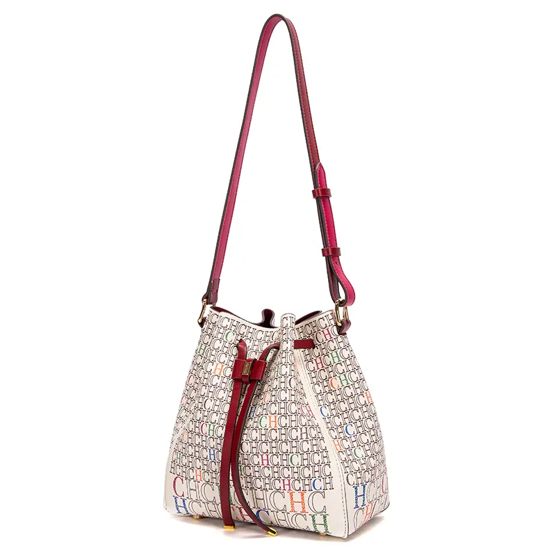 CH Premium Sense Women's Bucket Bag Large Capacity Women's Crossbody Bag  Women's Shoulder Bag Simple Letter Printing Design