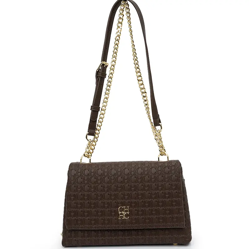 CH High Quality Leather PU Material Women's Shoulder Bag 2025 New Brand Fashion and Versatile Large Capacity Women's Chain Bag