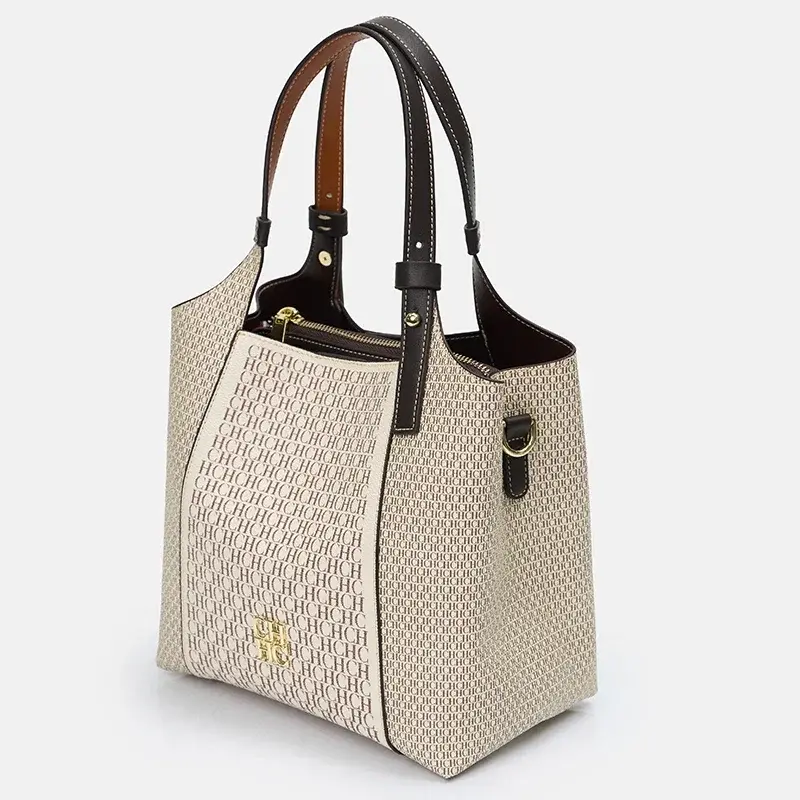 CH Fashion Light Luxury Brand Large Capacity Women's Tote Bag Multi-functional Letter Print Design Handbag