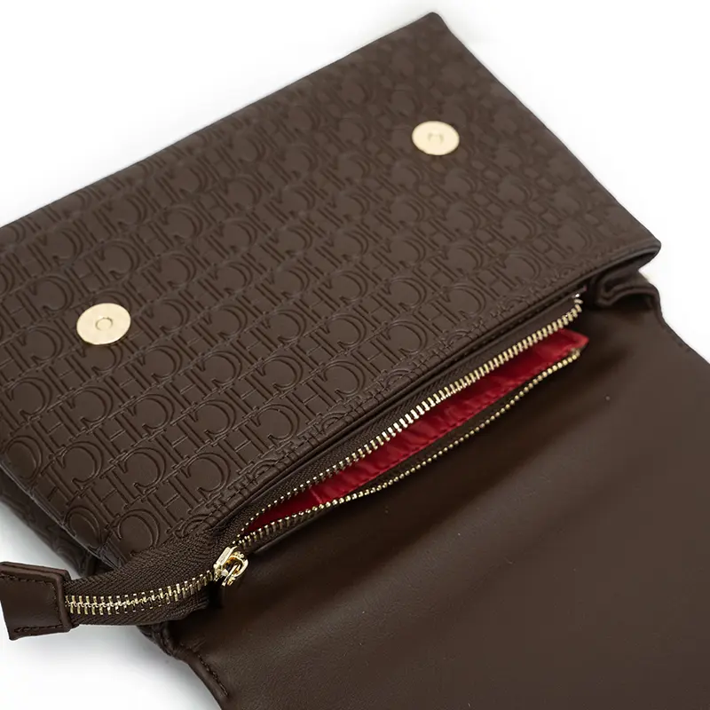 CH High Quality Leather PU Material Women's Shoulder Bag 2025 New Brand Fashion and Versatile Large Capacity Women's Chain Bag