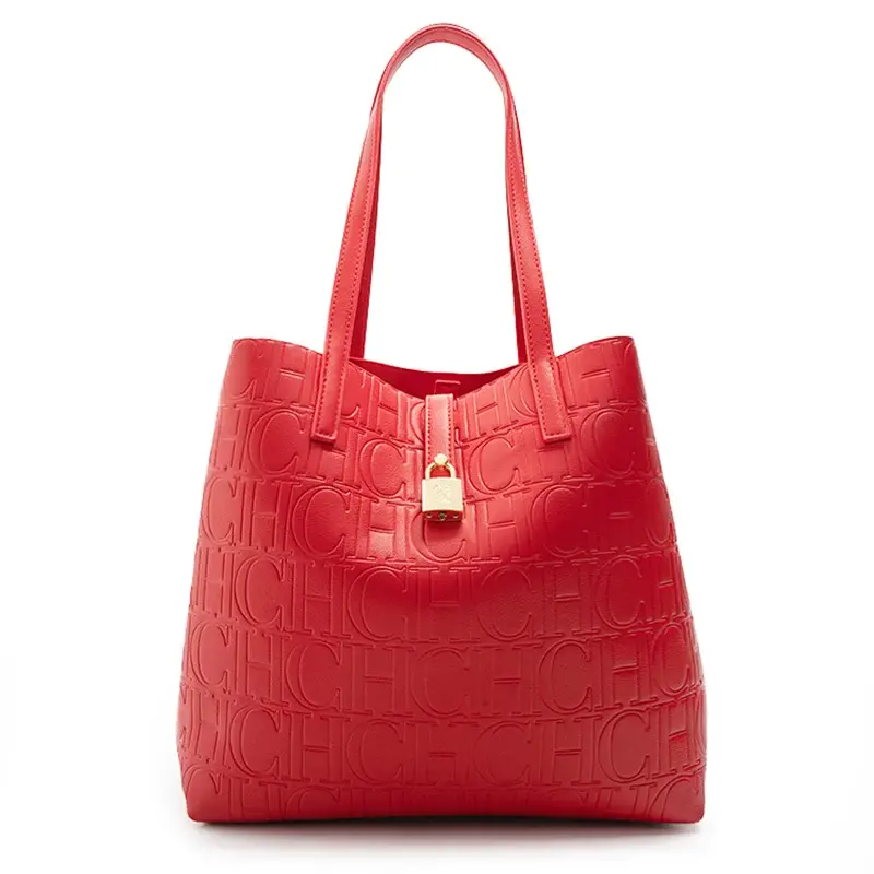 CH Fashion Versatile Crossbody Bag Simple Style Ladies Tote Bag Large Capacity Letter Printed Design Single Bag Portable Bag