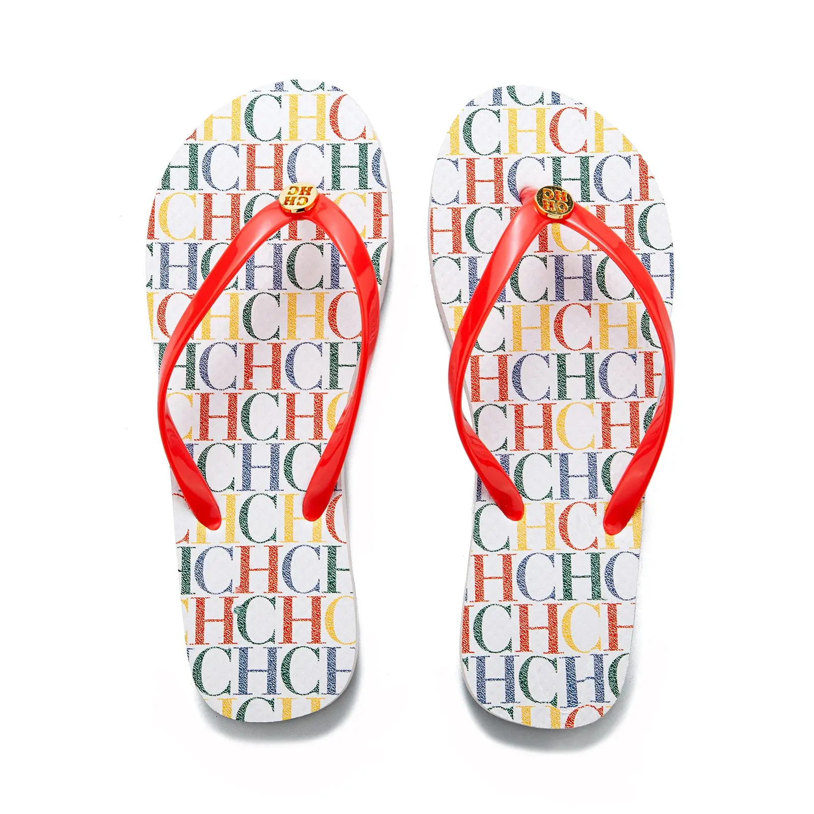 CH Women's Slippers High Quality Wearable Flip Flops Versatile Solid Colours Premium Feeling Design Niche Fashion Slippers