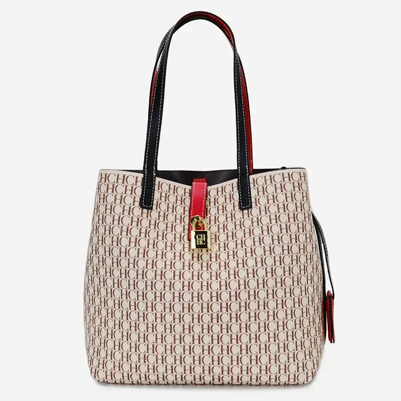 CH Brand Women's Bag Shoulder Bag Elegant Light Luxury Practical With Bags Pure Color Simple Large Capacity Casual Resistant