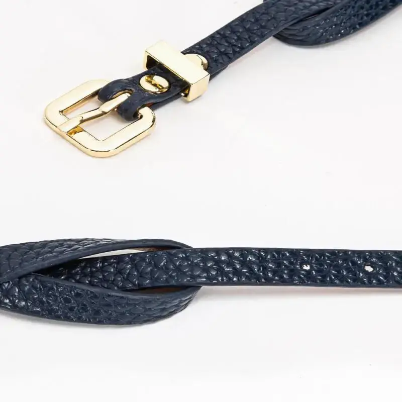 CH Retro Classic Leather Women's Bracelet 2025 New Solid Colour Letters Stainless Steel Business Hand Jewellery Niche Designs