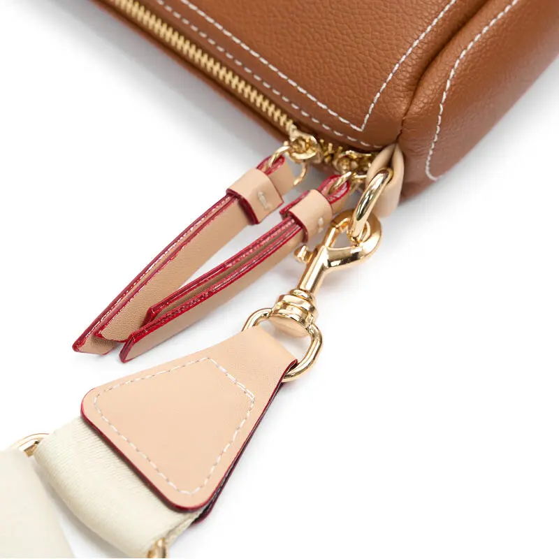 PG Fashion Women's Tote Bag Versatile Simple Solid Color Printed Lettering Metal Logo Brand Crossbody Bag Shoulder Bag
