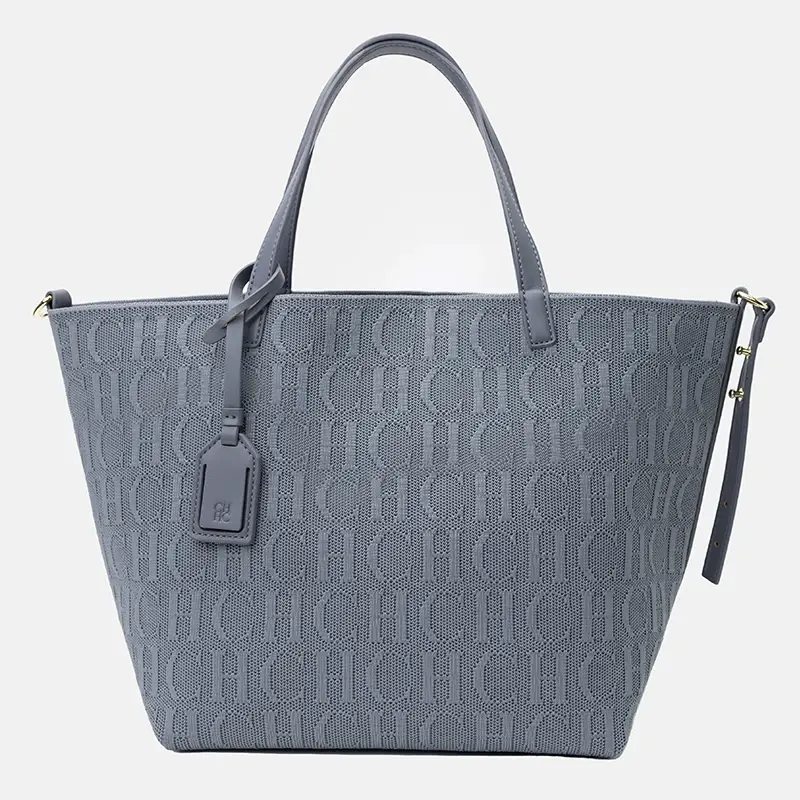 CH Solid Color Fashionable Versatile Large-capacity Handbag Elegant Shopping Ladies Bag Classic Models of Women's Shoulder Bag