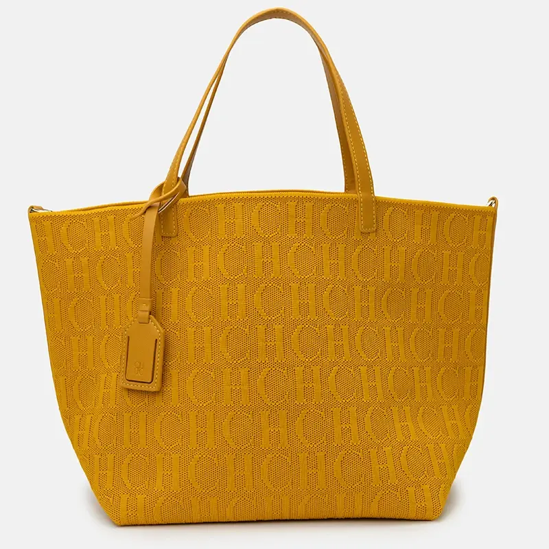 CH Solid Color Fashionable Versatile Large-capacity Handbag Elegant Shopping Ladies Bag Classic Models of Women's Shoulder Bag