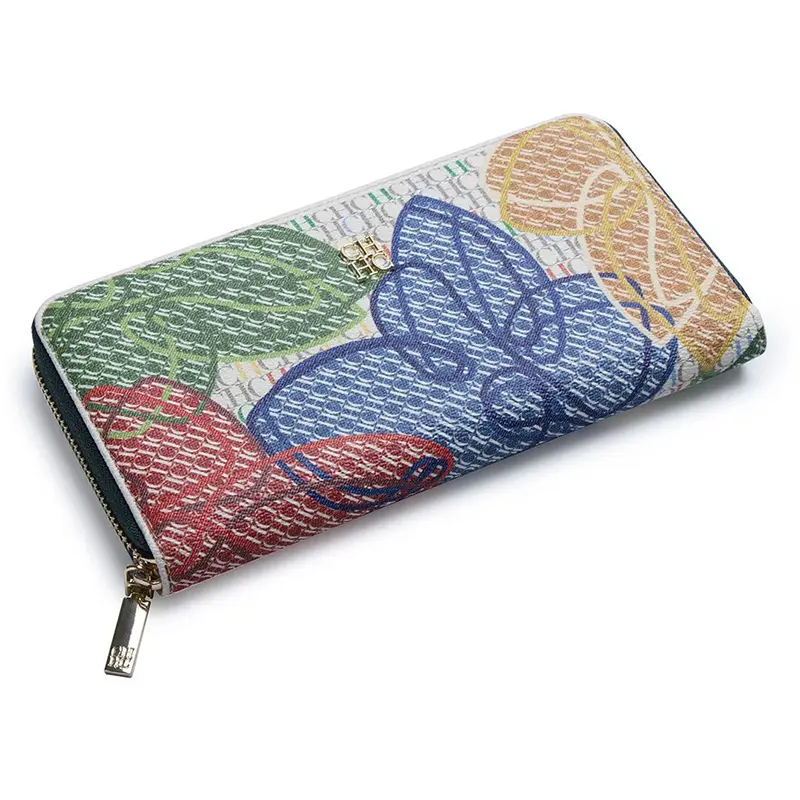 CH High Quality Luxury Women's Handbags Square Wallet Classic Vintage Folding Printed Monogrammed Design Design Fashion Premium