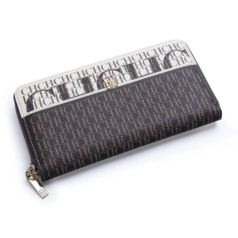 CH High Quality Luxury Women's Handbags Square Wallet Classic Vintage Folding Printed Monogrammed Design Design Fashion Premium