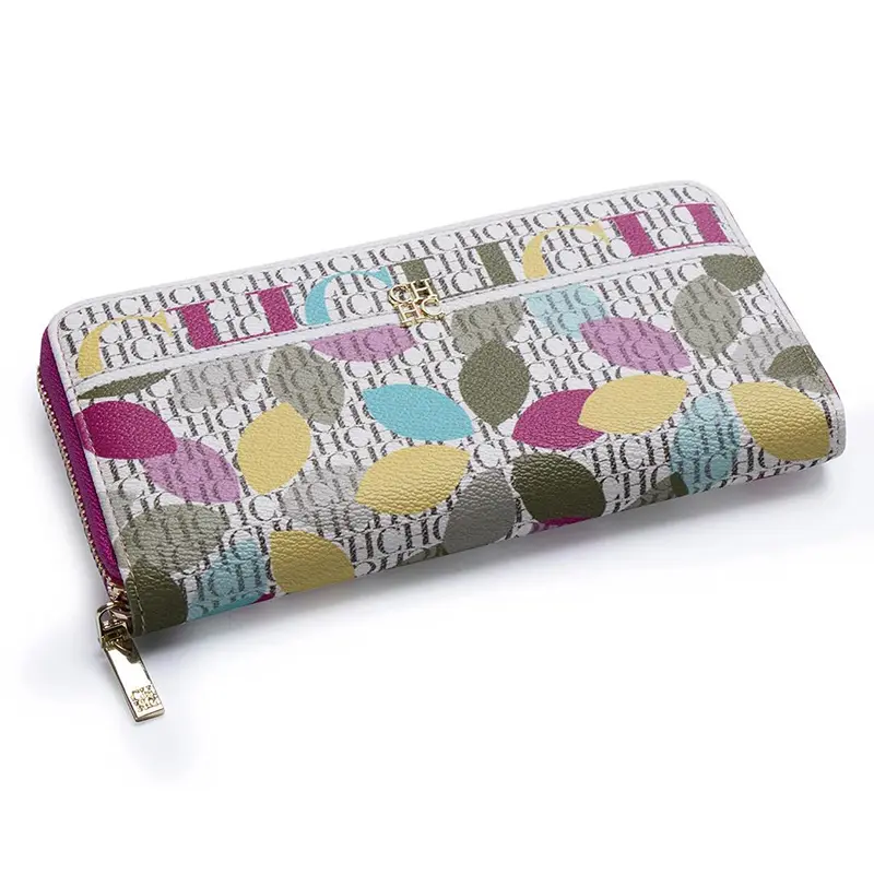 CH High Quality Luxury Women's Handbags Square Wallet Classic Vintage Folding Printed Monogrammed Design Design Fashion Premium