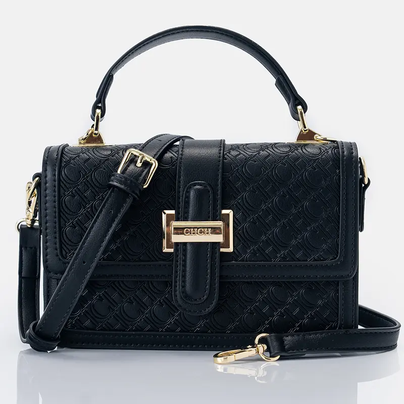 CH High Quality Hardware Fashion Flap Light Luxury Brand Designer Tote 2025 New Letter Print Buckle Women's Crossbody Bag
