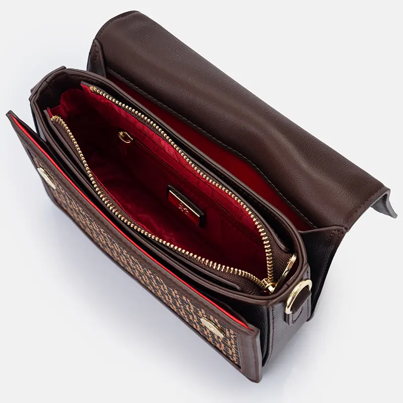 CH High Quality Hardware Fashion Flap Light Luxury Brand Designer Tote 2025 New Letter Print Buckle Women's Crossbody Bag