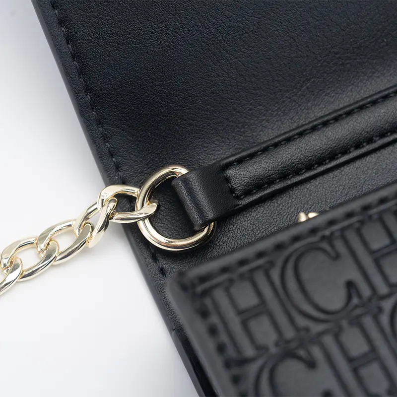 CH Fashion Letter Print Chain Bag With Lock Design High Quality PU Material Women's New Style Shoulder Bag 2025