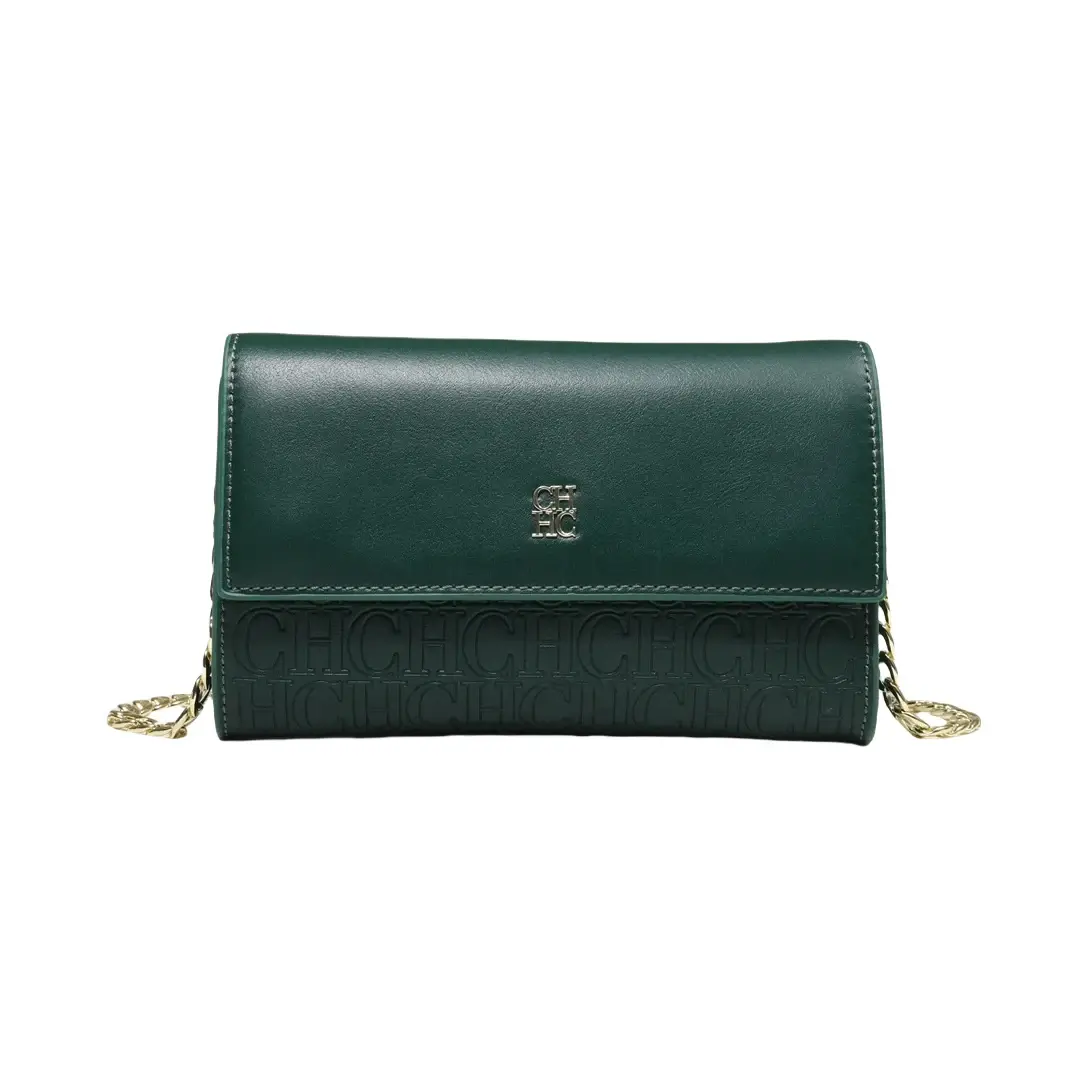 CH Women's Crossbody Bag Exquisite Light Luxury Design Fashion Letters Brand Logo Solid Color Women's Crossbody Bag