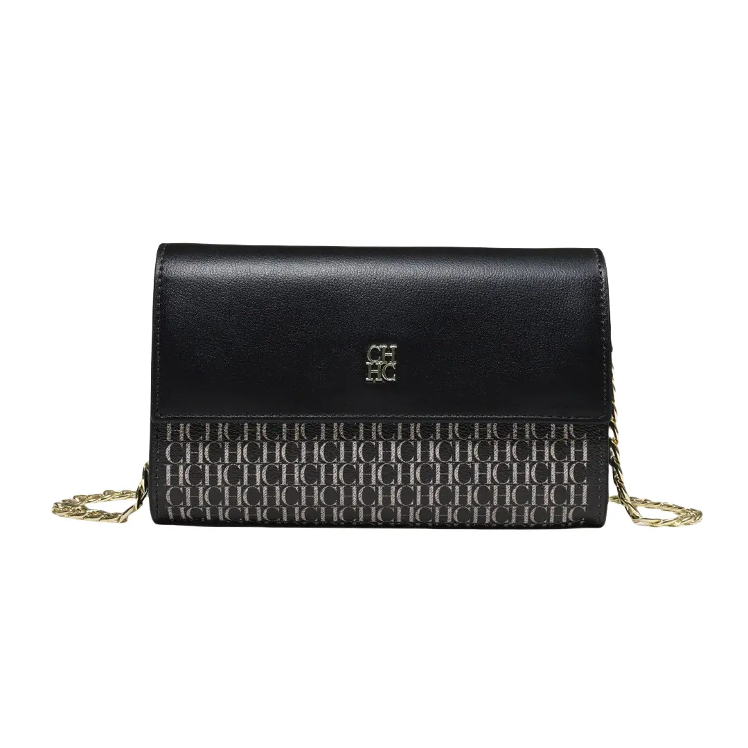 CH Women's Crossbody Bag Exquisite Light Luxury Design Fashion Letters Brand Logo Solid Color Women's Crossbody Bag