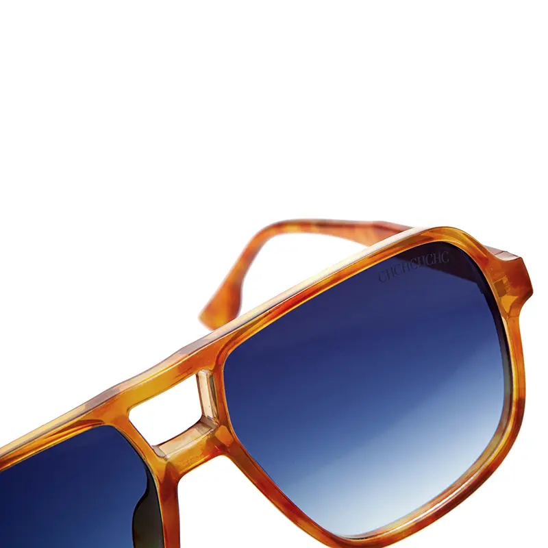 CH Gradient Lenses Multi-Occasion Available Sunglasses with Packaging Design High Quality Drop Resistant Sunglasses