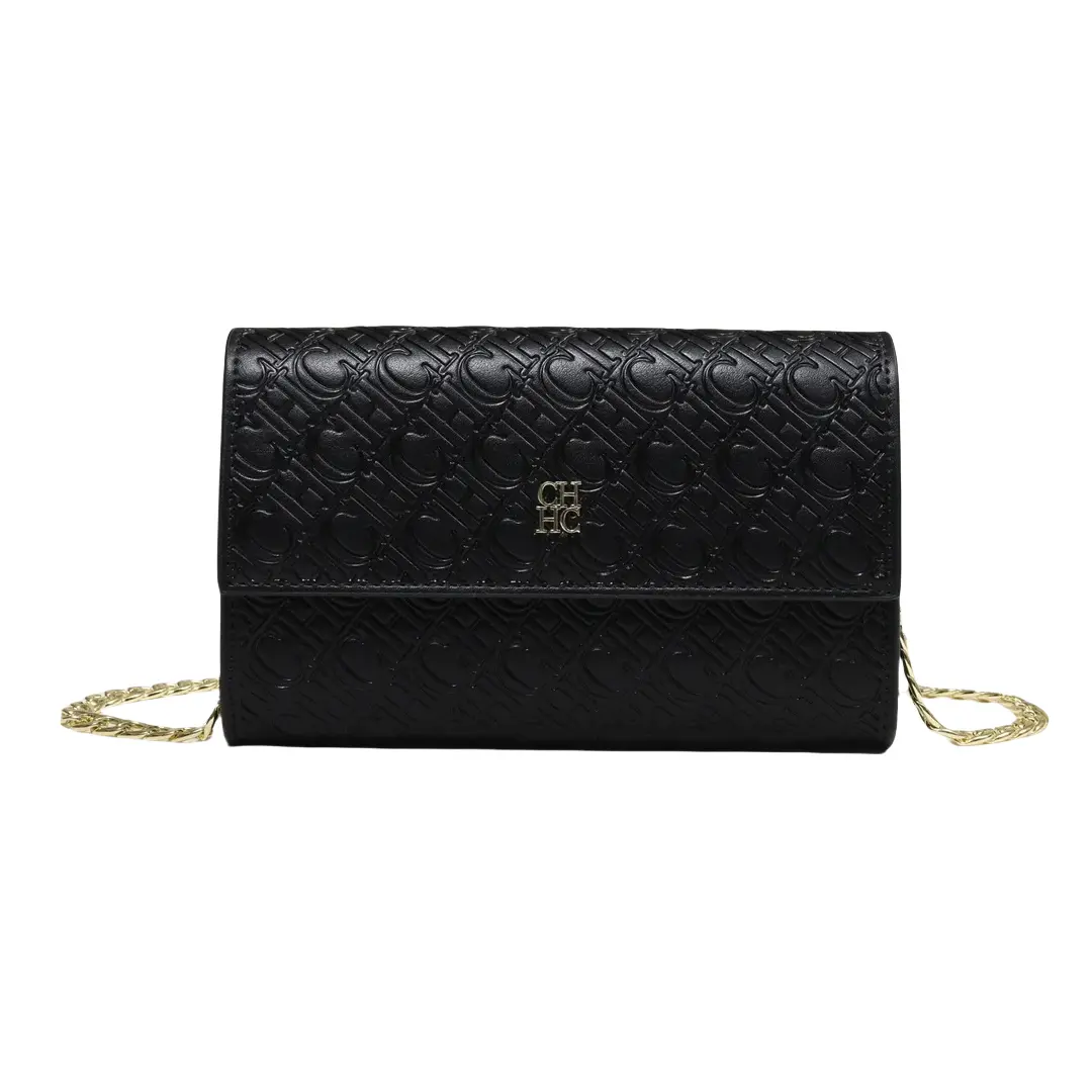 CH Letter Elements Color Blocked Women's Crossbody Bag Women's Chain Bag Exquisite Craftsmanship Light Luxury Design Chain Bag