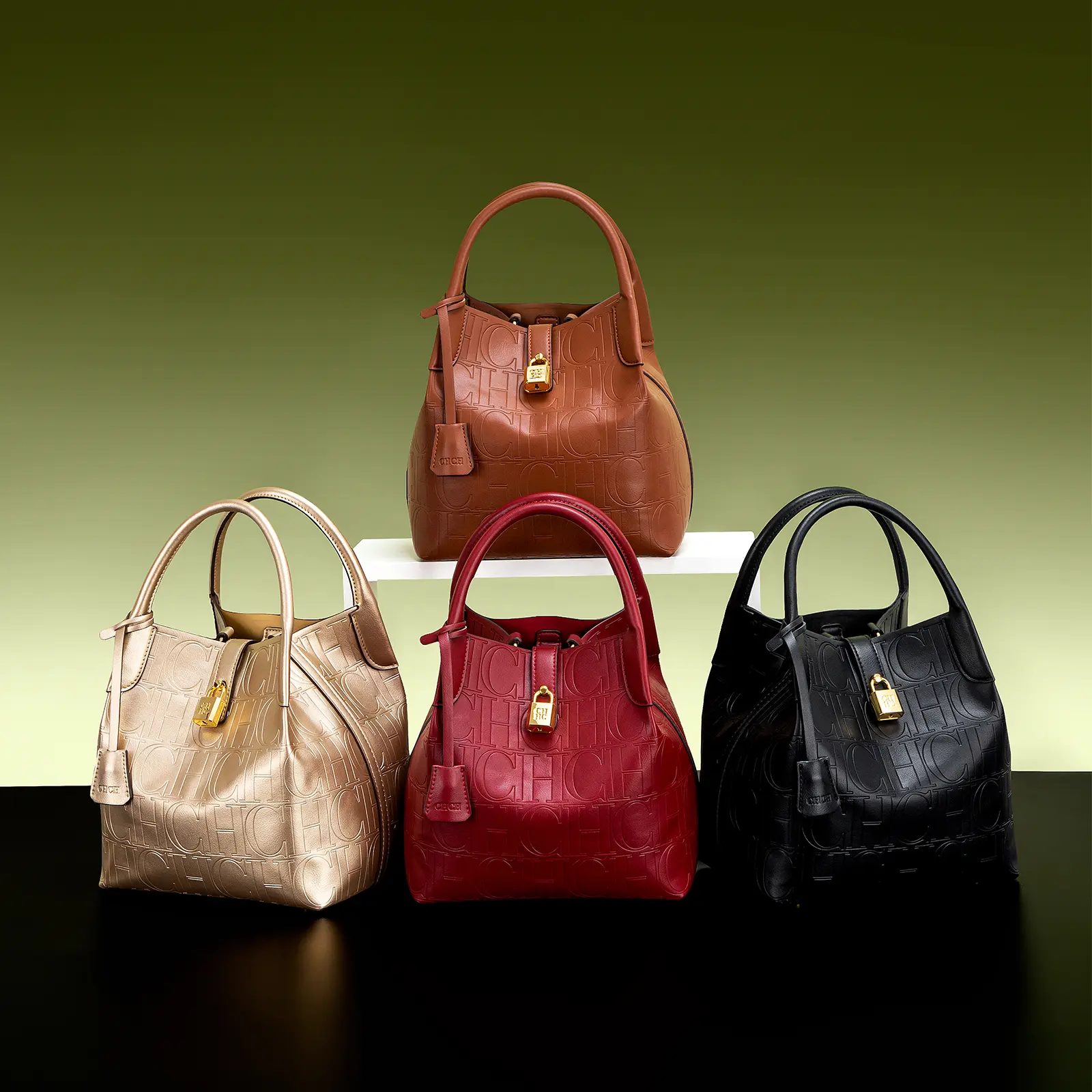 CH Classic Handbag Brand Letter Design Gift Ladies Tote High Quality Elegant Fashion Women's Bag Large Capacity Versatile