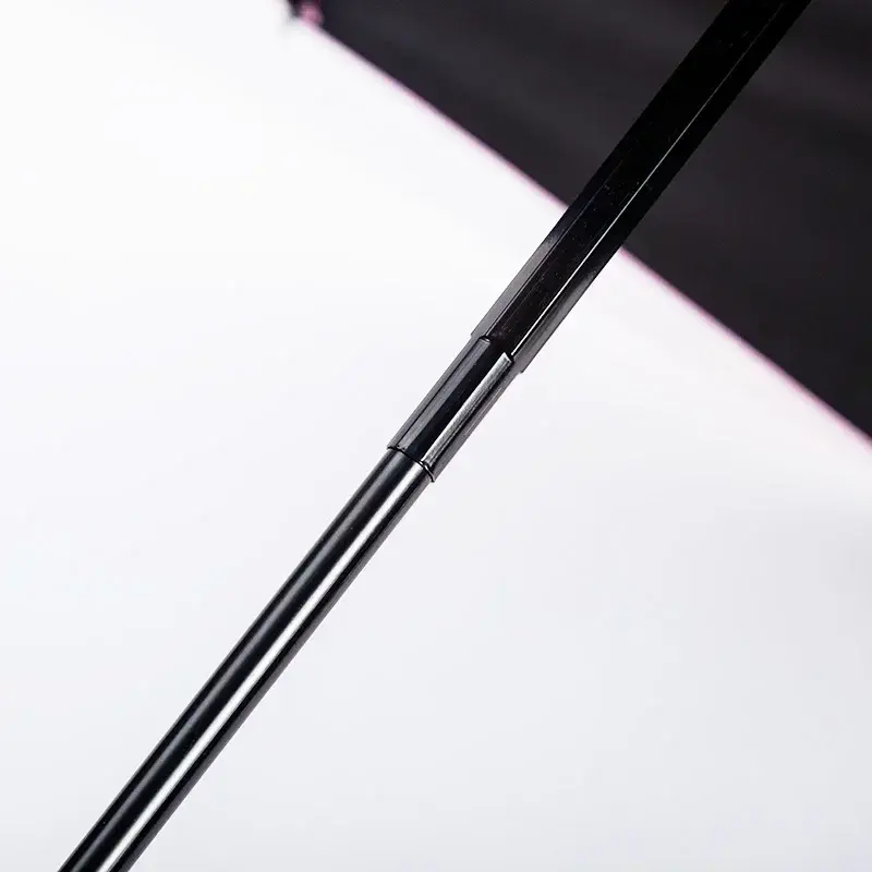 CH Niche Brand Semi-Automatic Umbrella Easy to Carry Multi-functional Letter Print Design Stylish Simple Style Umbrella
