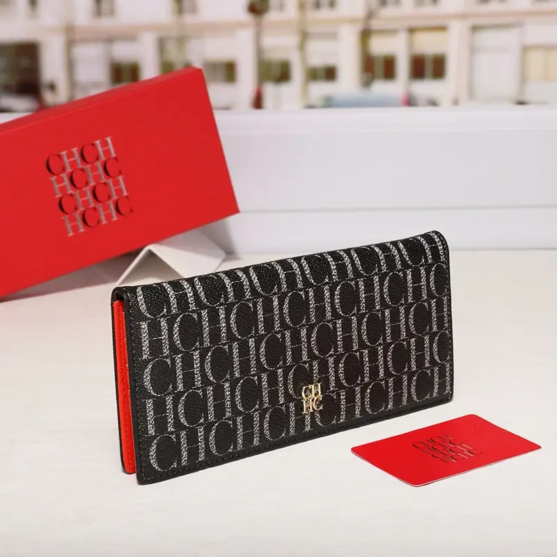 CH Fashion Luxury Brand Card Holder Multi-Card Layer High Quality Material Zipper 2025 New Trend Exquisite Wallet