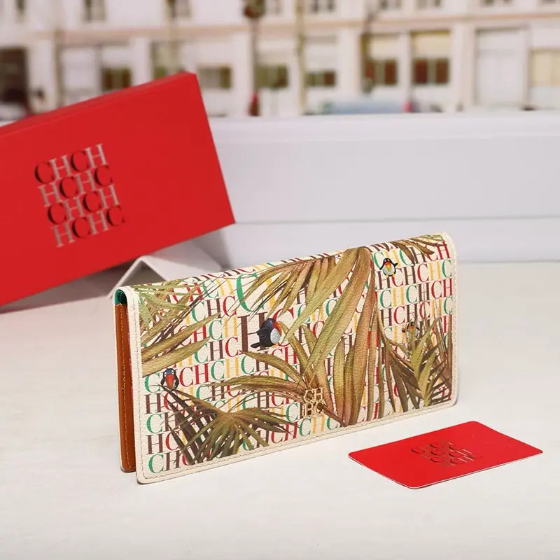 CH Fashion Luxury Brand Card Holder Multi-Card Layer High Quality Material Zipper 2025 New Trend Exquisite Wallet