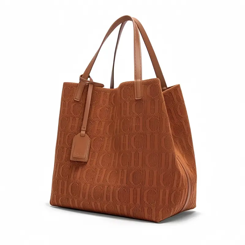 CH High Quality Women's Handbag Handmade Large Capacity Luxury Brand Fashion Classic Solid Color Women's Shoulder Bag