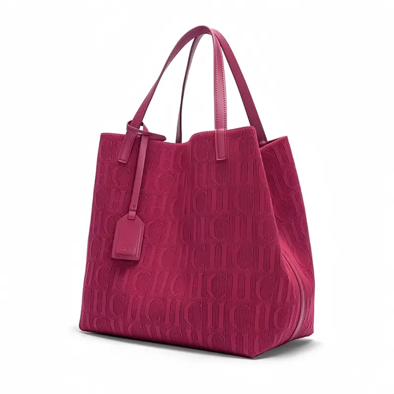 CH High Quality Women's Handbag Handmade Large Capacity Luxury Brand Fashion Classic Solid Color Women's Shoulder Bag