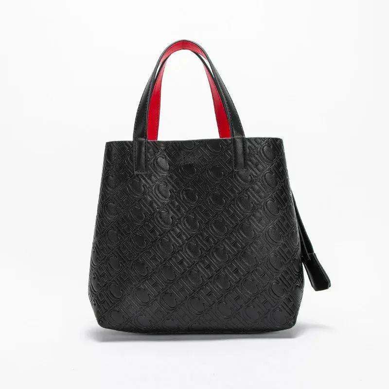 CH Shoulder Bag Premium Feeling Classic Ladies Handbag Crossbody Bag High Quality Solid Color Commuter Bag Temperament Vintage