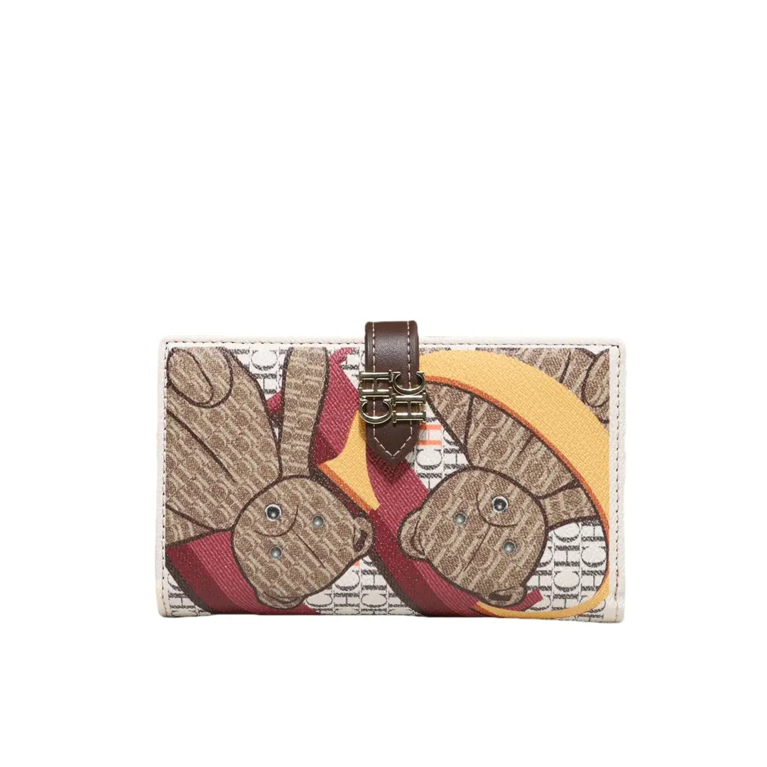 CH Superior Sense Long Large Capacity Card Women's Coin Purse Wallet Daily Commuting Fashion Clip Women's Organiser Wallet