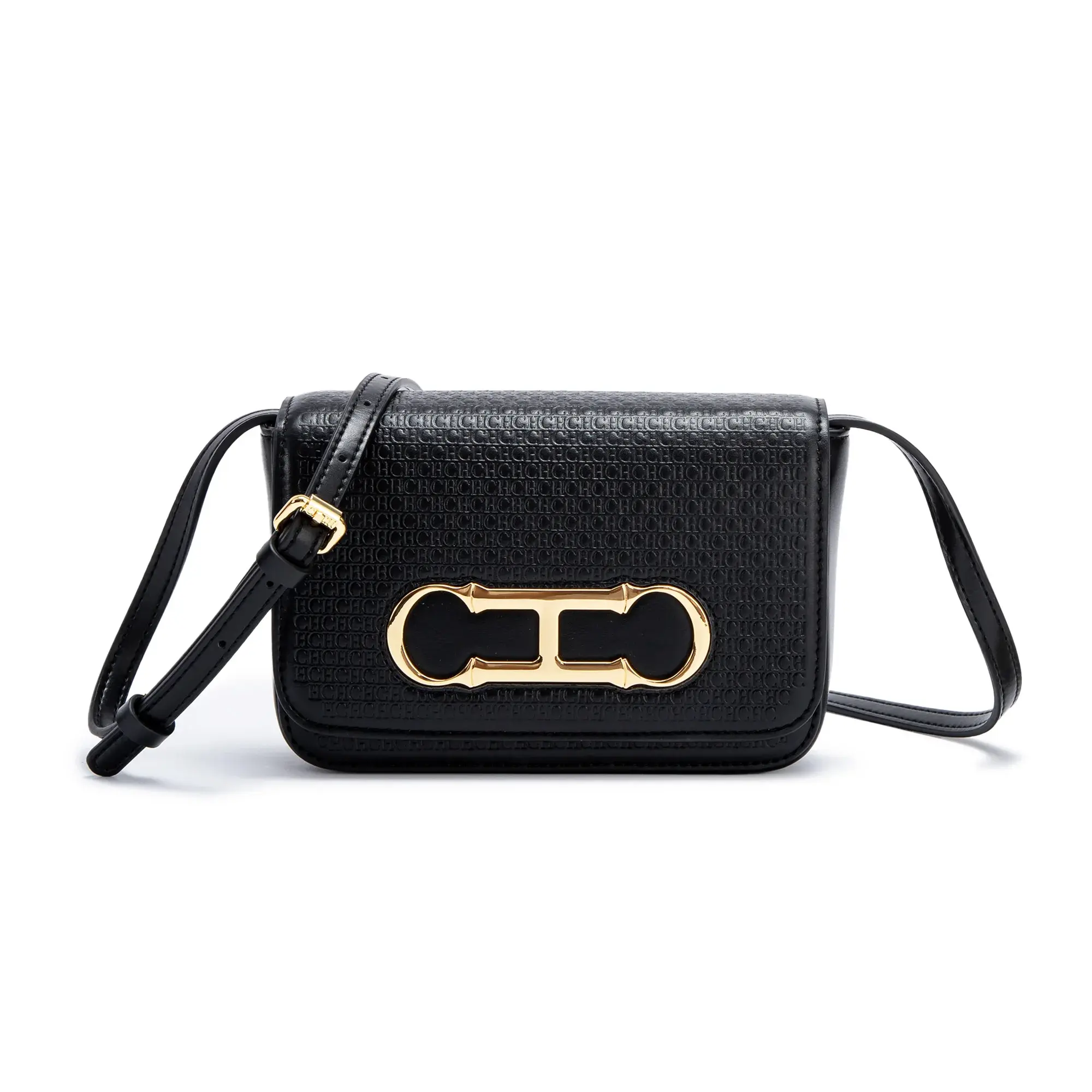 CH Fashion Letter Print Design Women's Crossbody Bag Multifunctional Women's Small Square Without Zipper Closure