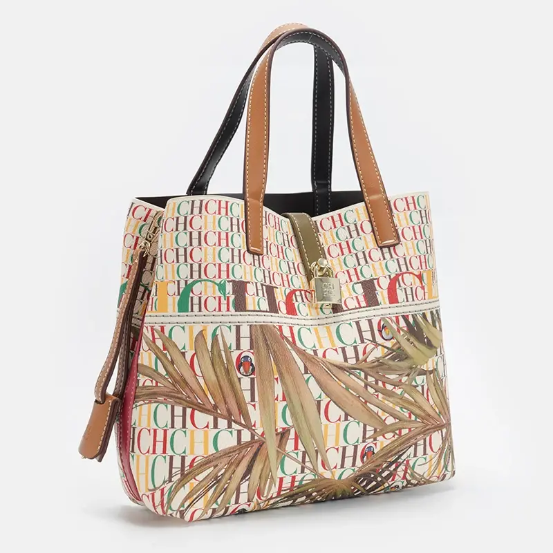 CH High Quality Shoulder Bag PU Material Large Capacity Multipurpose Beautiful Pattern Optional Niche Brand Designer New Handbag