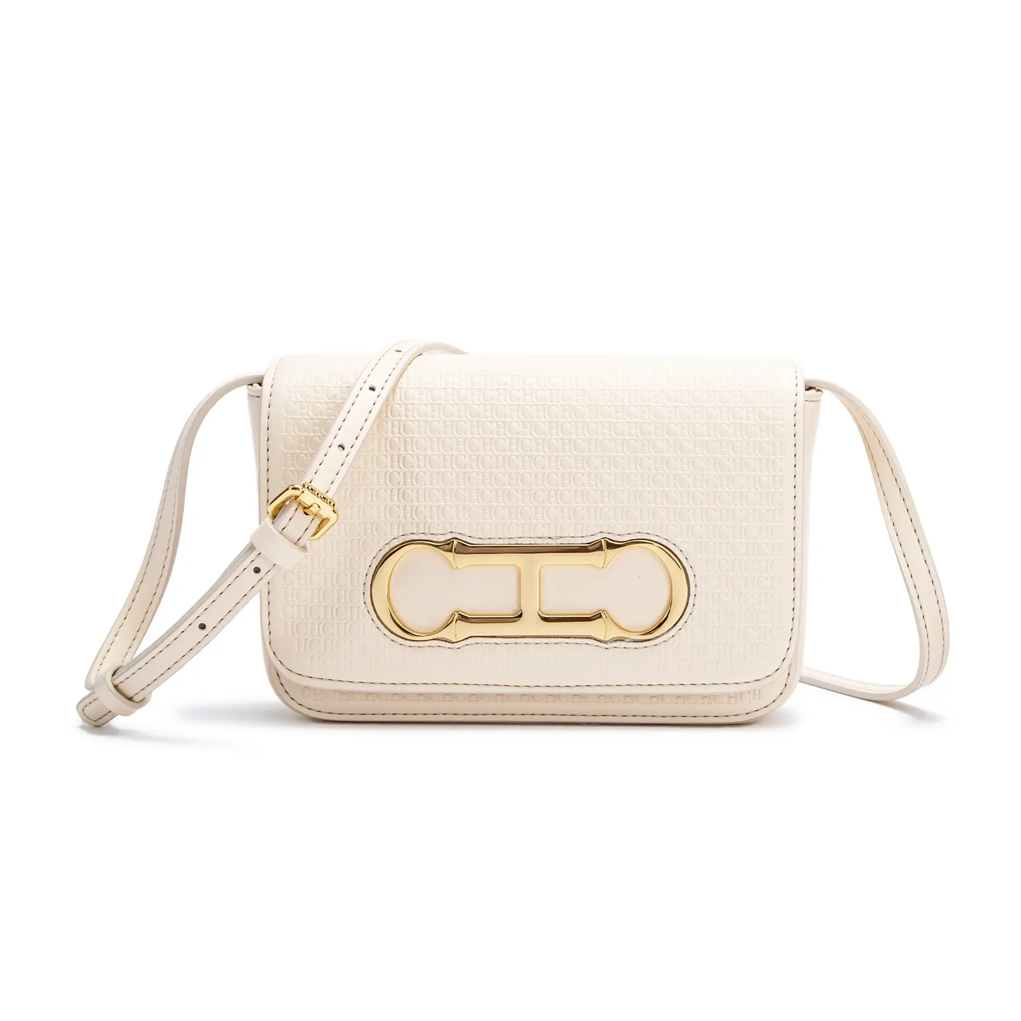 CH Fashion Letter Print Design Women's Crossbody Bag Multifunctional Women's Small Square Without Zipper Closure
