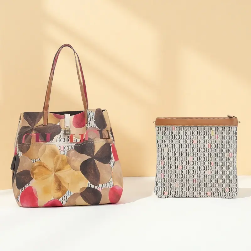 CH Exquisite Fashion Handbag Niche Brand with Lock Design New Trend Large Capacity Multifunctional Casual Women's Tote Bag