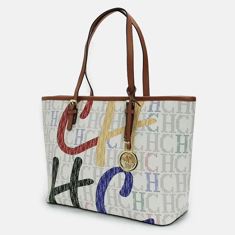 CH Fashionable Multi-functional Large Capacity Lightweight Casual Handbag Designer Graffiti Lettering Design Shoulder Bag