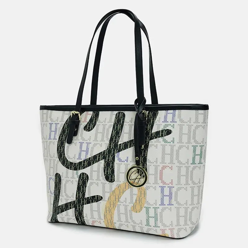 CH Fashionable Multi-functional Large Capacity Lightweight Casual Handbag Designer Graffiti Lettering Design Shoulder Bag
