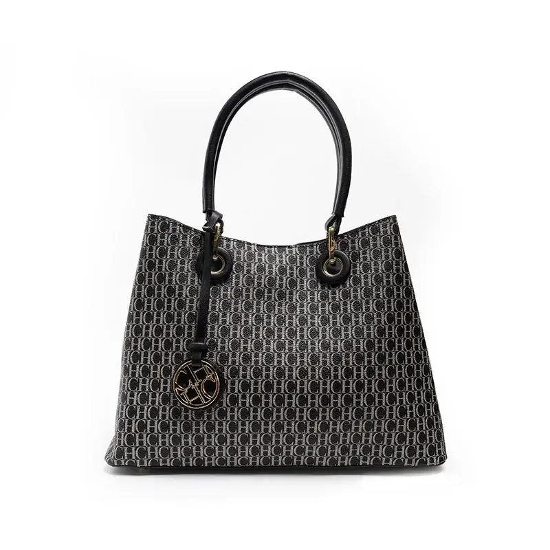CH High Quality Letter Print Design Pendant Accessories Crossbody Women's Shoulder Bag Premium Large-capacity Women's Tote
