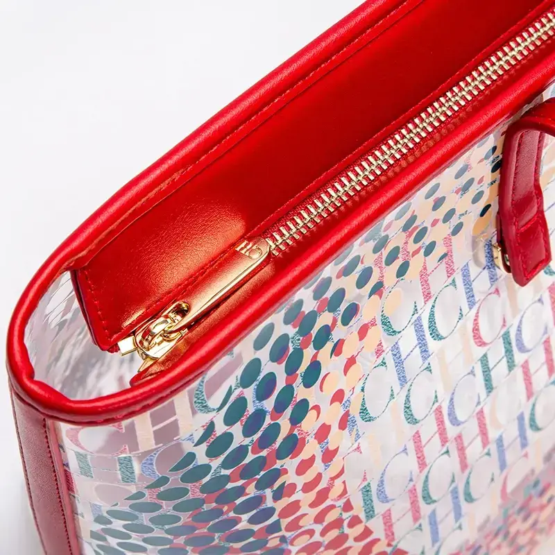 CH Colour Double Layer Shoulder Bag Large Capacity Daily Casual Ladies Handbag High Feeling Ladies Temperament Shoulder Bag