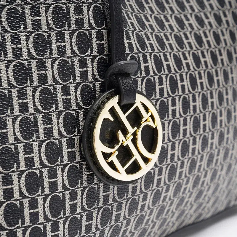 CH High Quality Letter Print Design Pendant Accessories Crossbody Women's Shoulder Bag Premium Large-capacity Women's Tote